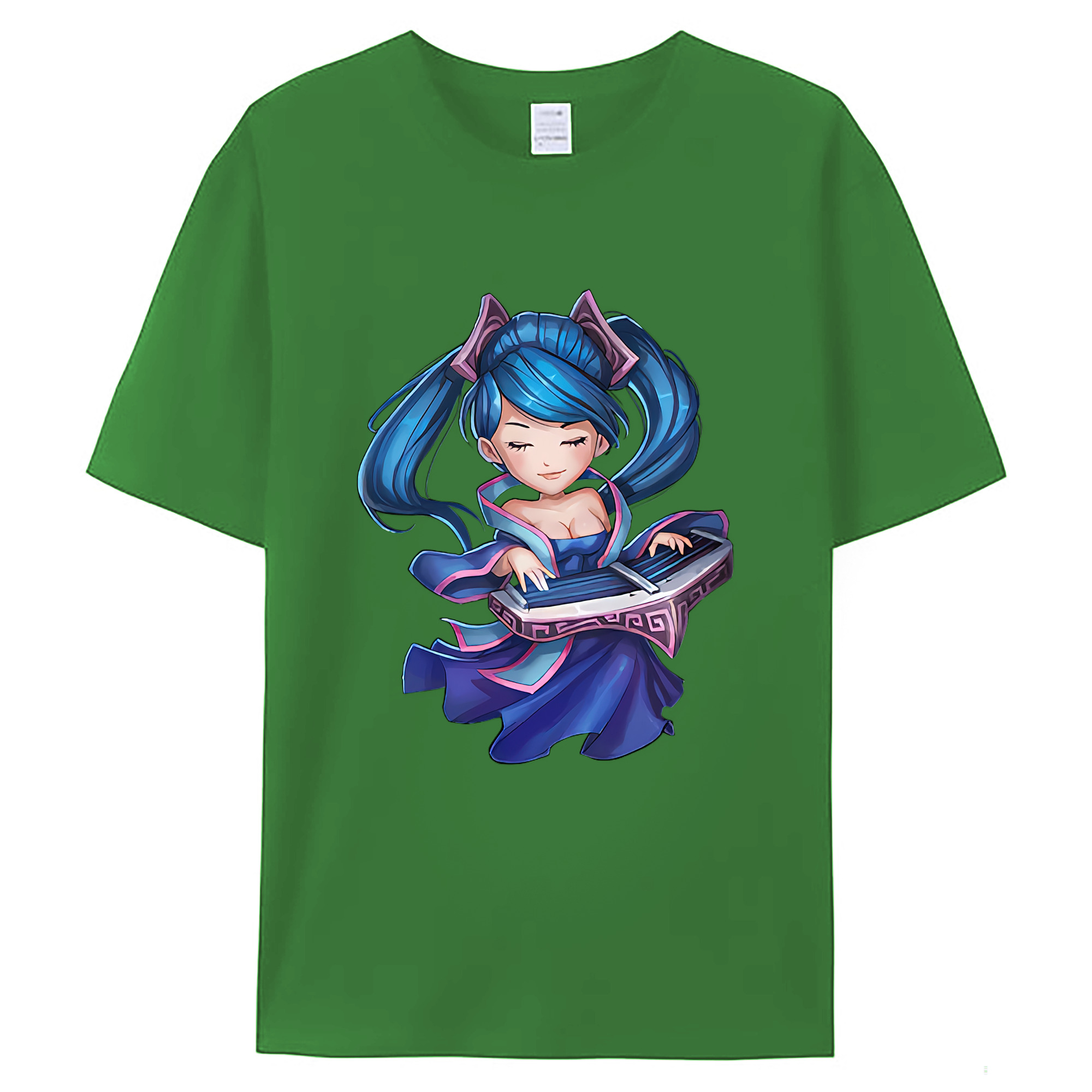 （画像用） リーグ・オブ・レジェンド League of Legends LOL レディースカジュアルプリントTシャツ（綿100％）